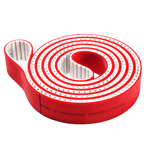 同步帶100AT20+6MM紅（hóng）膠（jiāo）